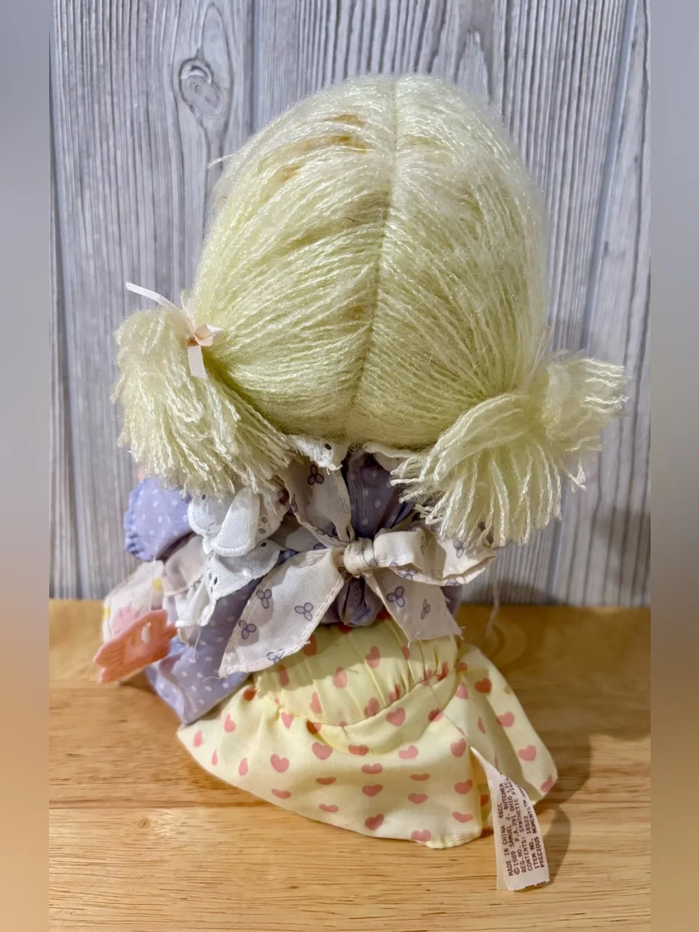 Vintage 1989 Precious Moments Applause Doll 16622 Quilt Sewing+Gift of Love Book